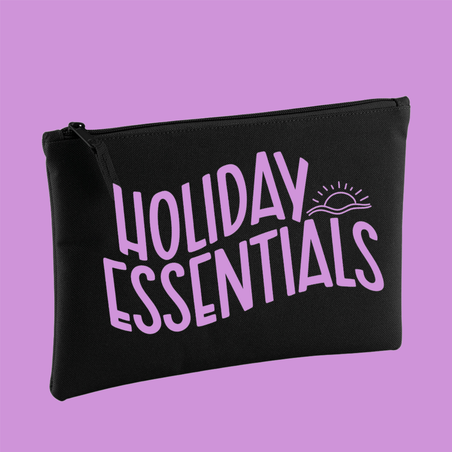 Holiday Essentials Zip Pouch