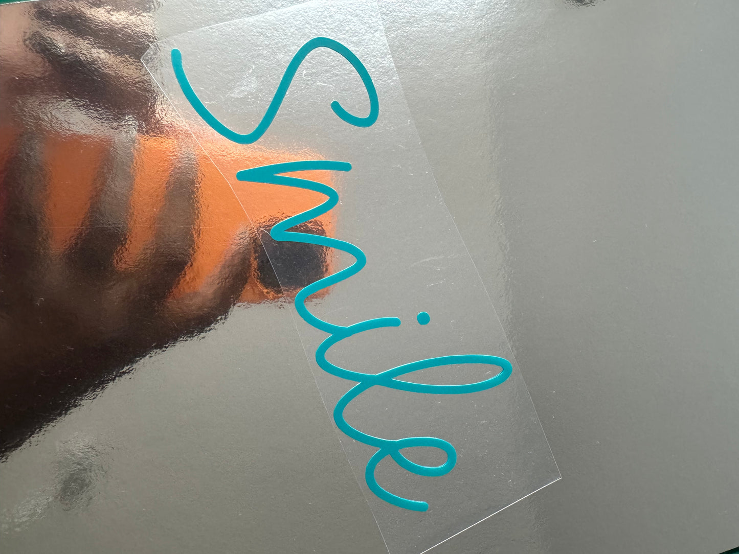 Smile Vinyl Decal