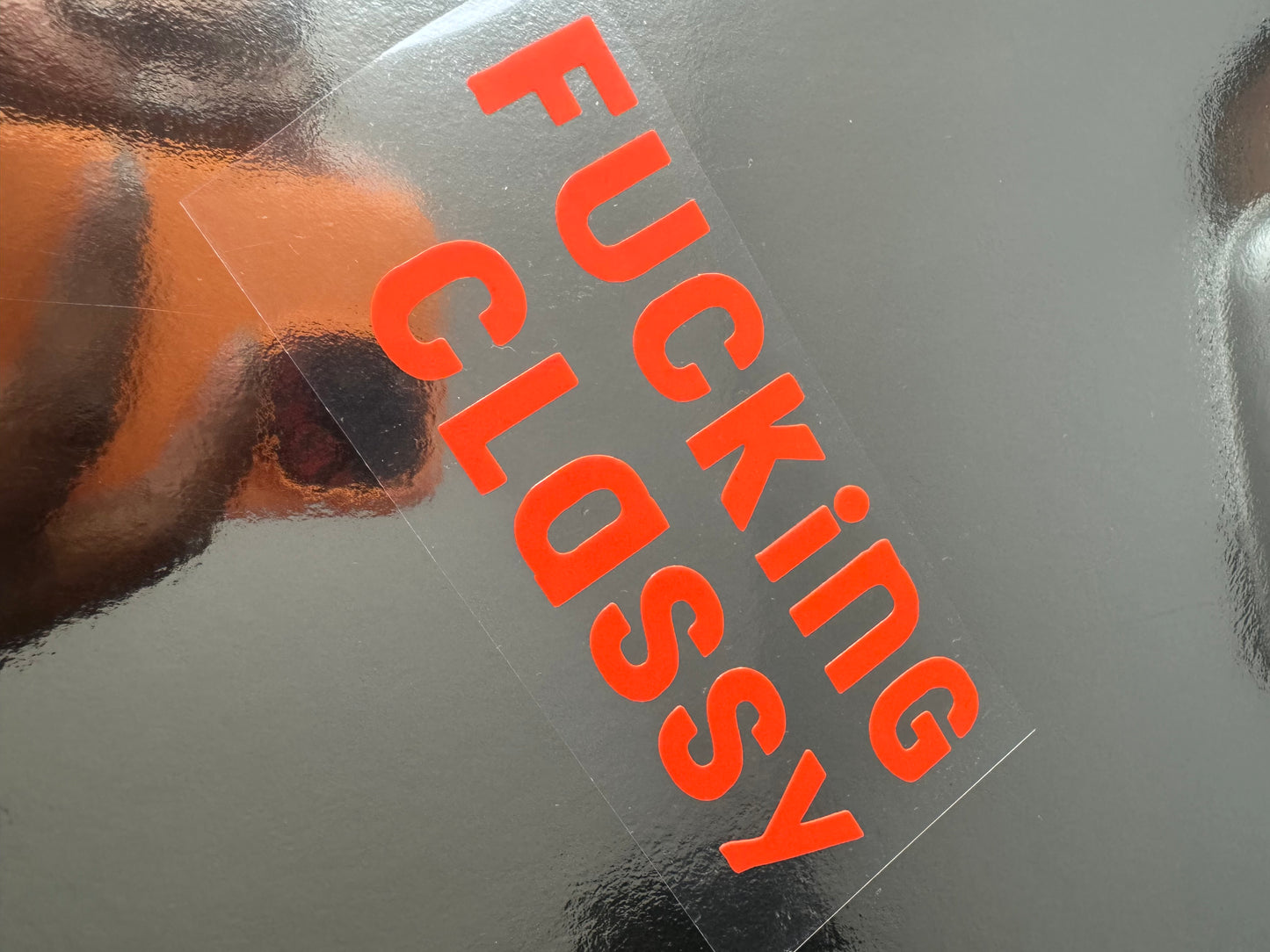 Fucking Classy Mirror Decal