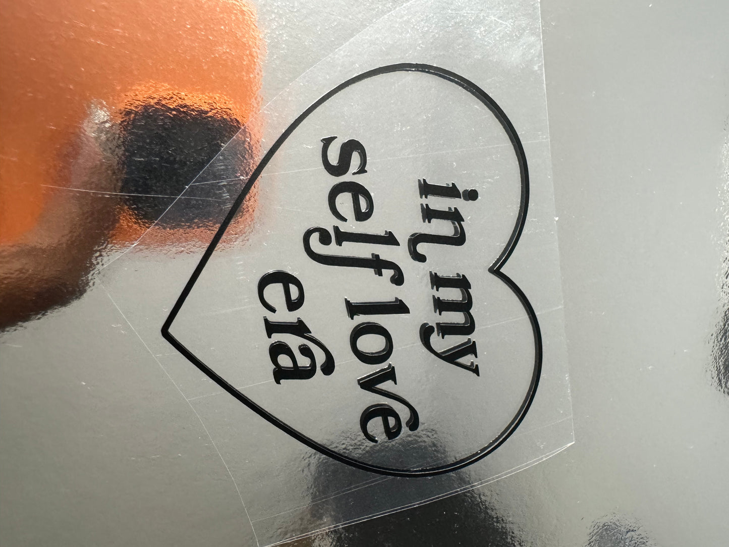 In My Self Love Era Vinyl Decal