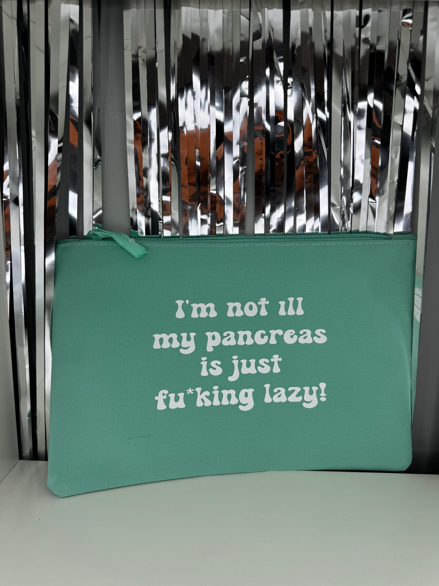 I'm Not ill My Pancreas is Just Fu*king Lazy , Diabetes Essentials Pouch