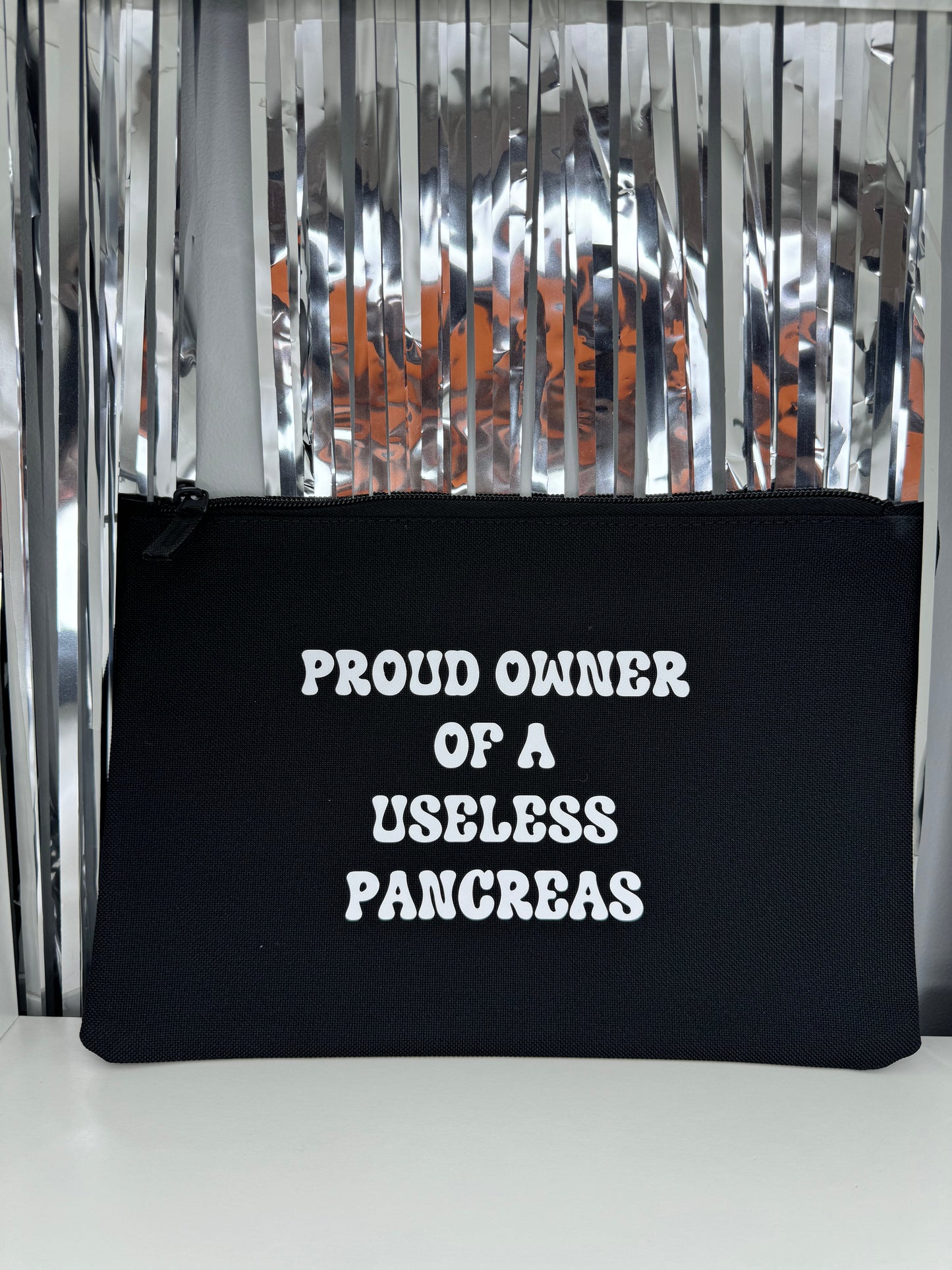 Proud Owner Of A Useless Pancreas - Essentials Pouch
