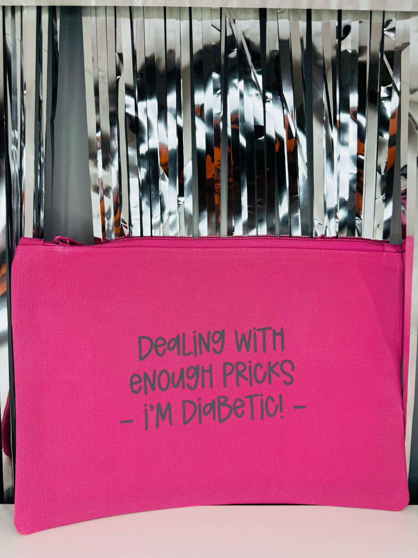 Dealing With Enough Pricks, I'm Diabetic - Essentials Pouch