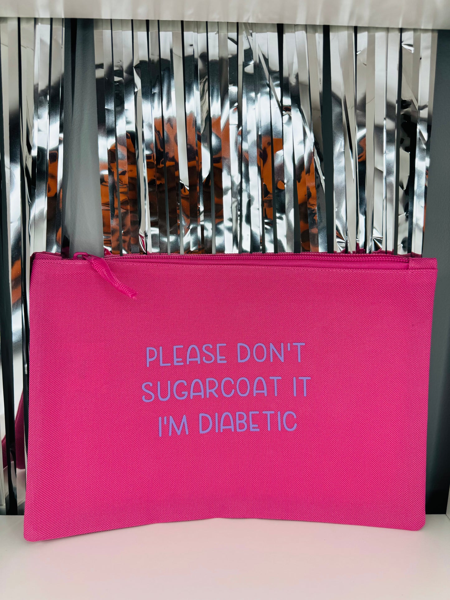 Please Don't Sugarcoat It, I'm diabetic - Essentials Pouch