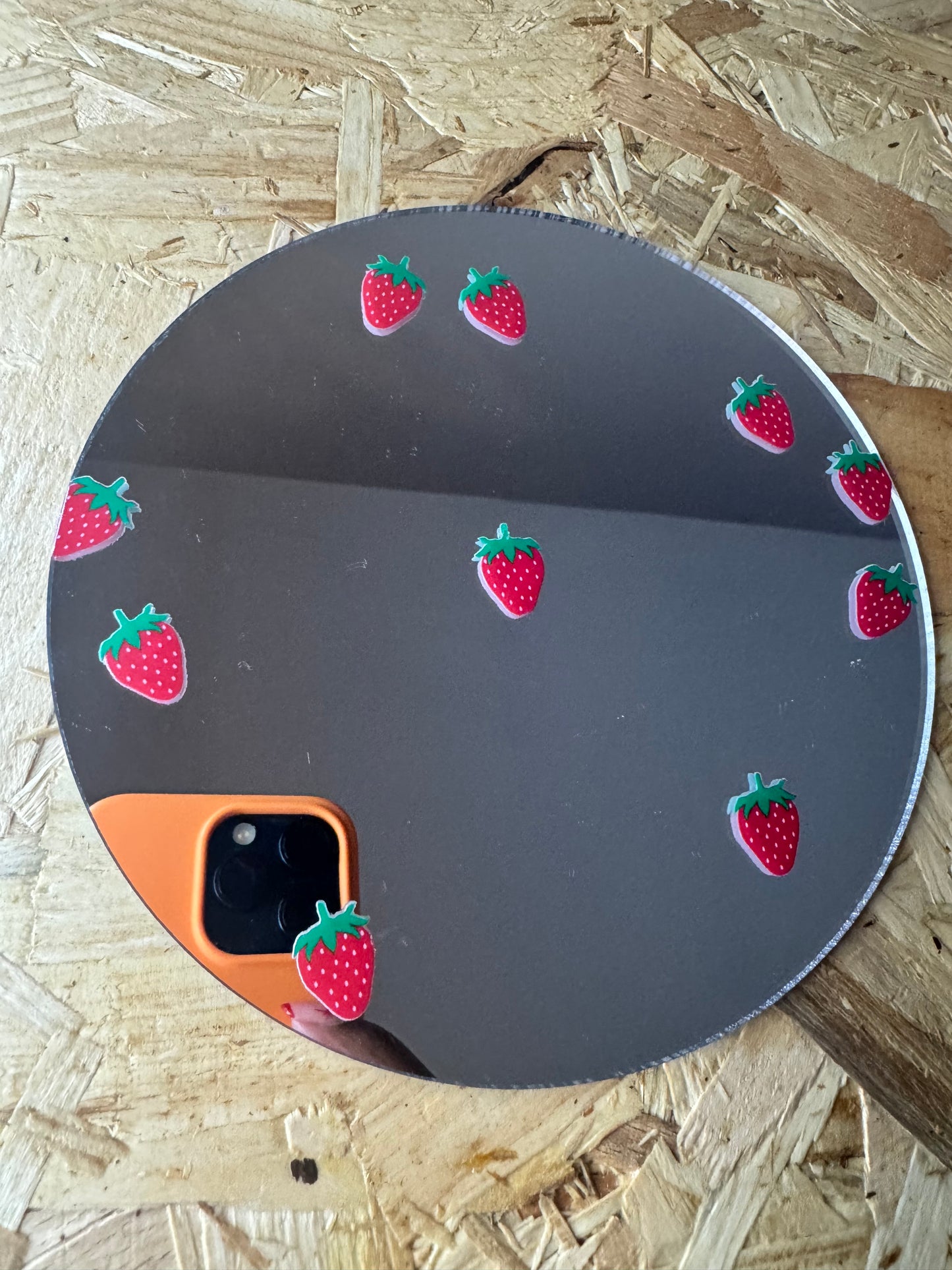 SALE : Printed Mini Acrylic Mirror (150mm - Pick Your Design)