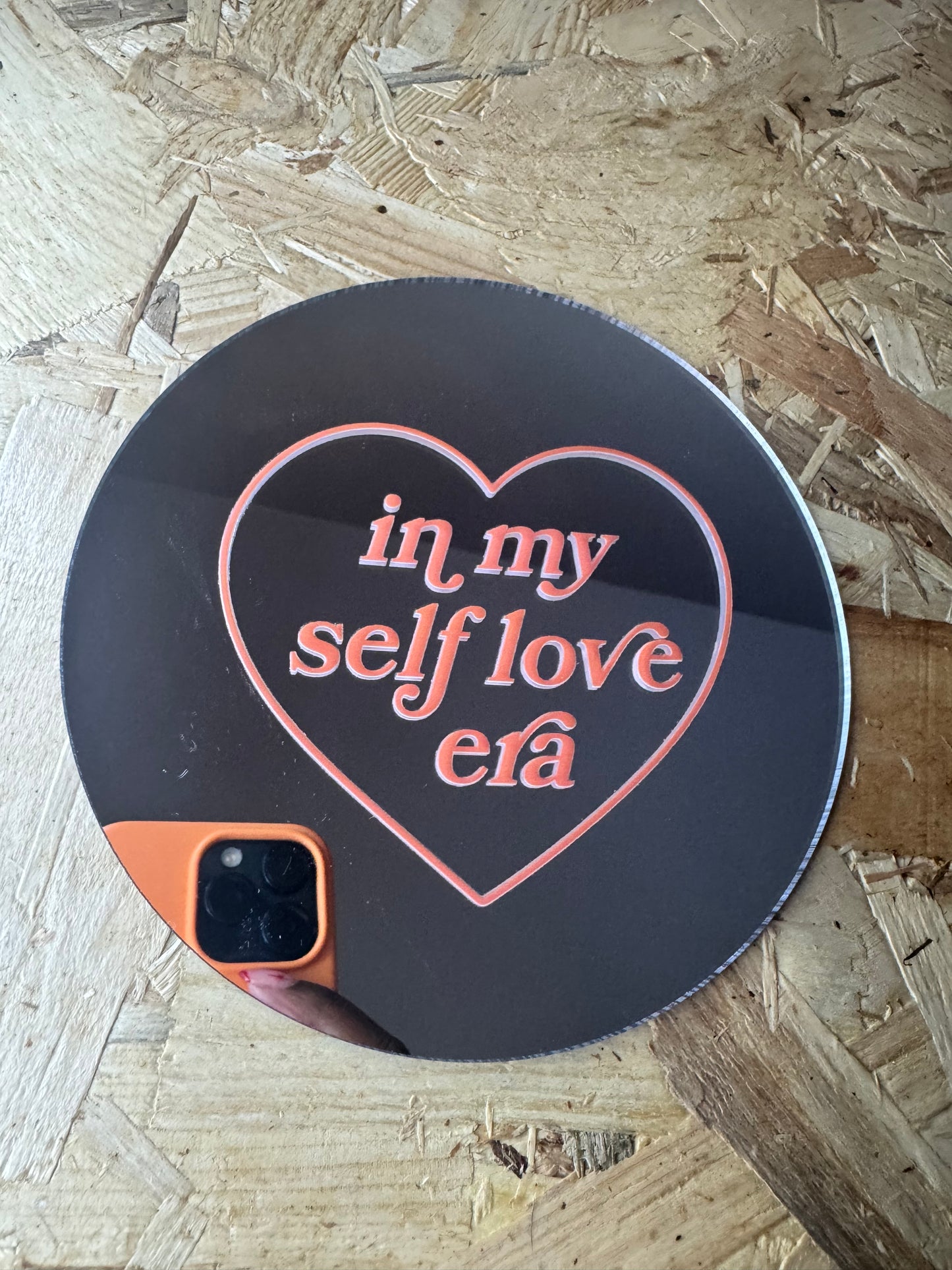 SALE : Printed Mini Acrylic Mirror (150mm - Pick Your Design)