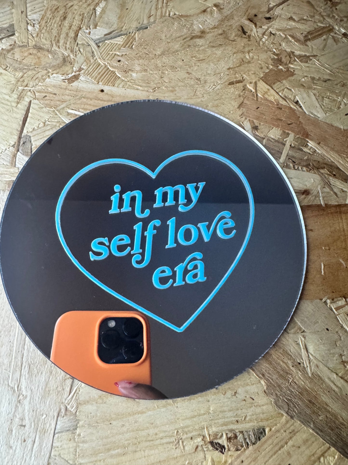 SALE : Printed Mini Acrylic Mirror (150mm - Pick Your Design)
