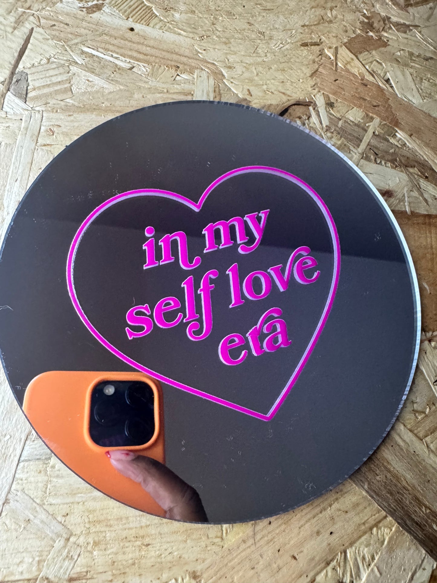 SALE : Printed Mini Acrylic Mirror (150mm - Pick Your Design)