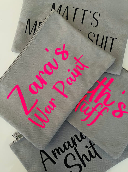 Design Your Own Essentials Grab Pouch