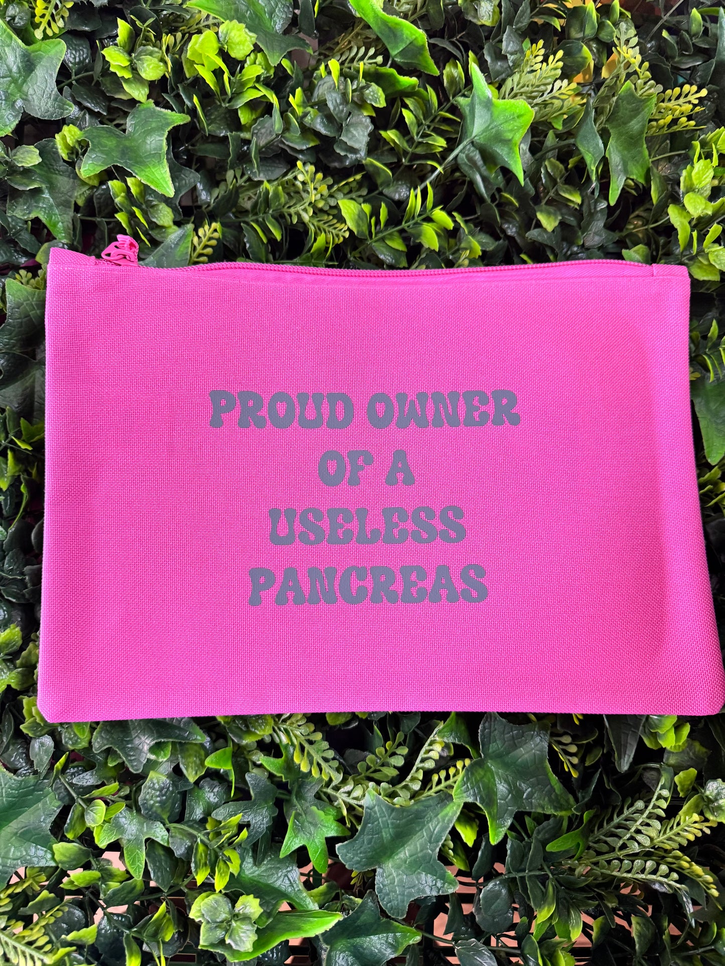Proud Owner Of A Useless Pancreas - Essentials Pouch