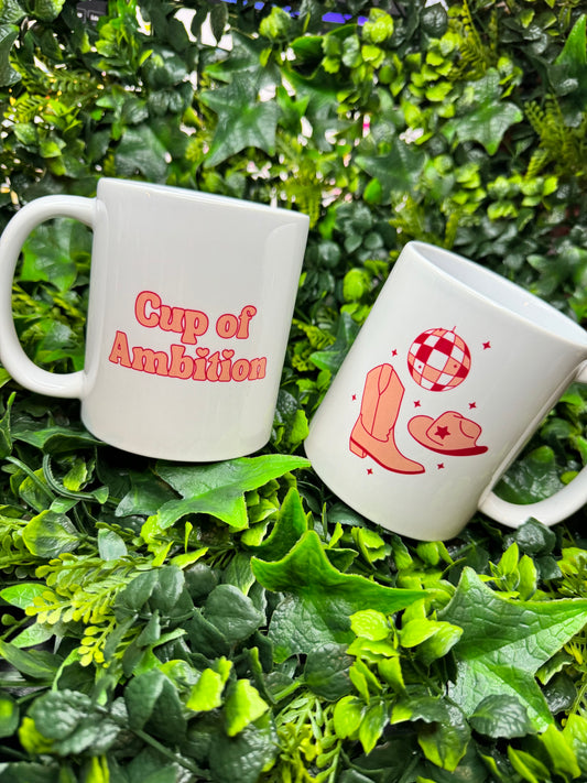 Cup Of Ambition (Cowboy / Cowgirl) Mug