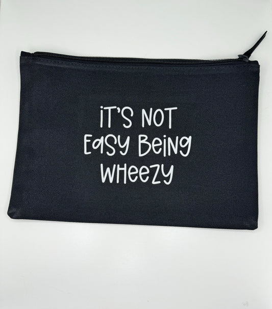It's Not Easy Being Wheezy, Asthma Essentials  Pouch