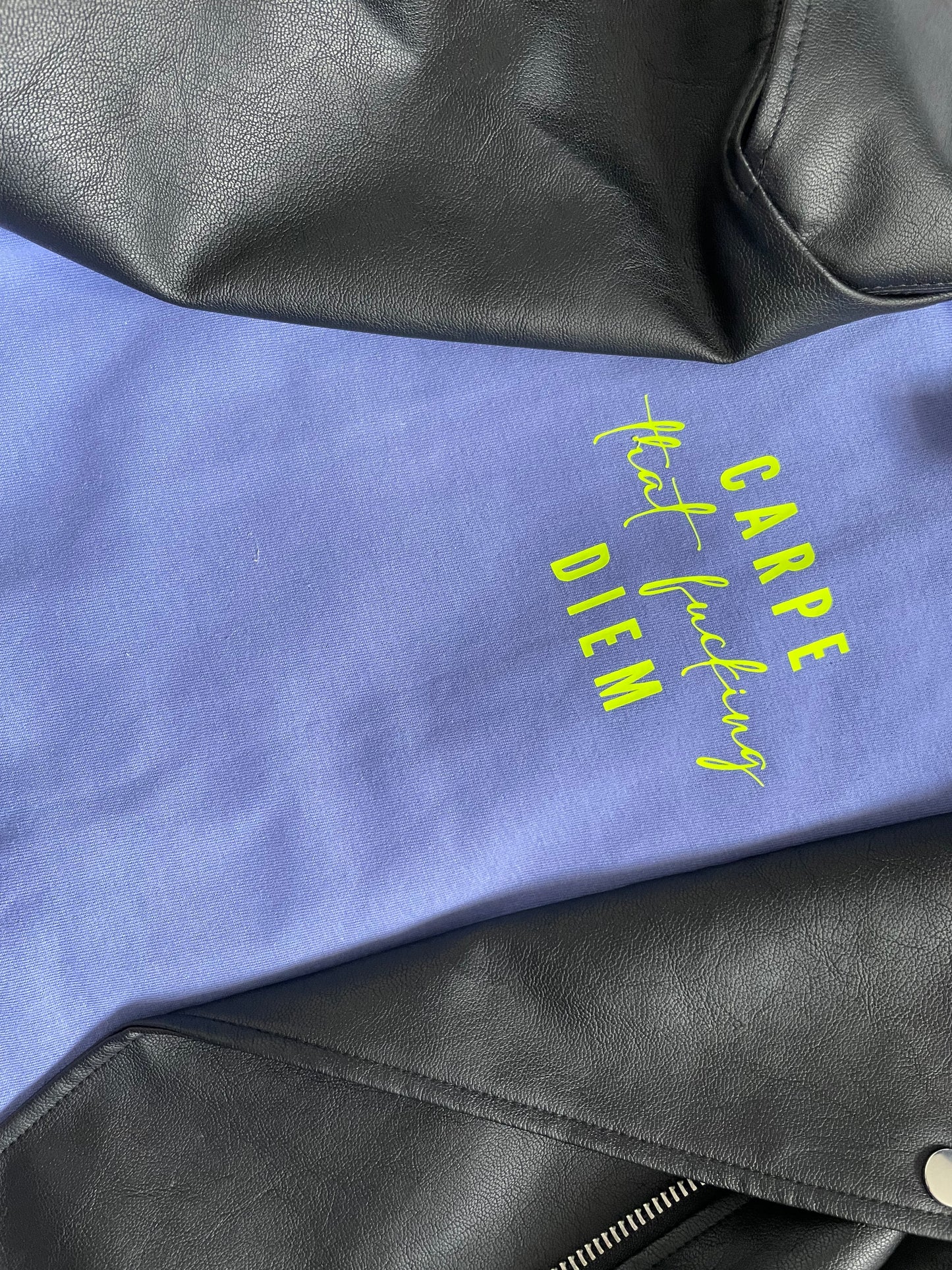 Carpe That Fucking Diem : Sweary Slogan T-shirt