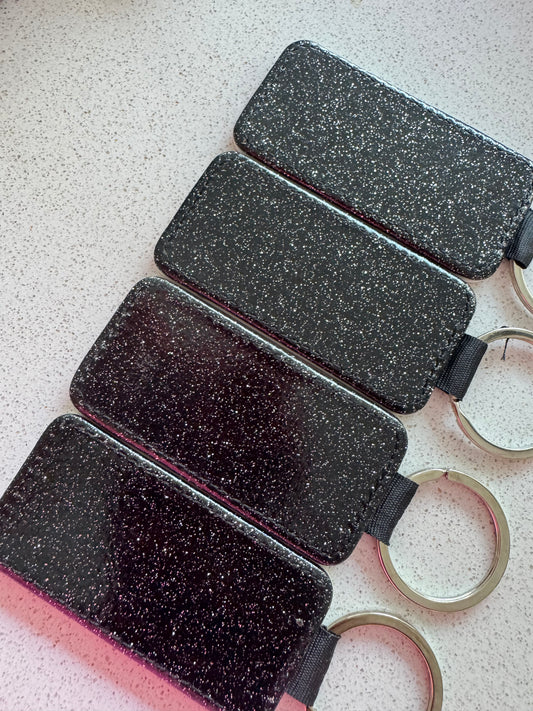 SALE : Funky Glitter Keyring Collection (Pick Your Design)