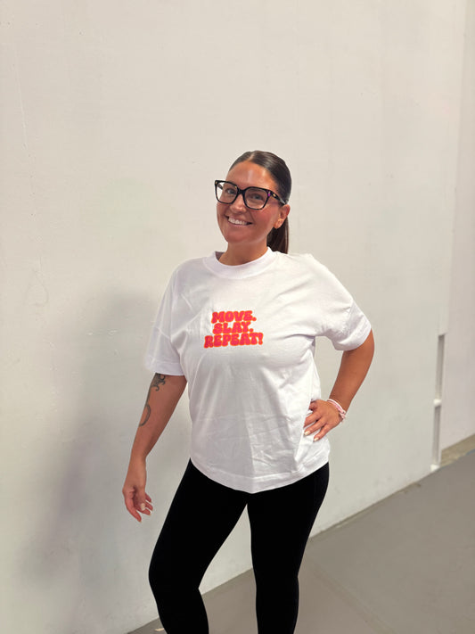Move. Slay. Repeat. Team Twisted Tee Edition - Oversized T-shirt
