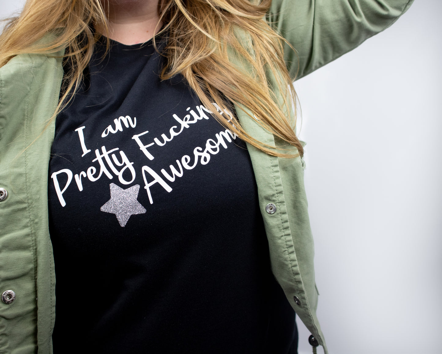 I Am Pretty Fucking Awesome : Sweary Slogan T-shirt