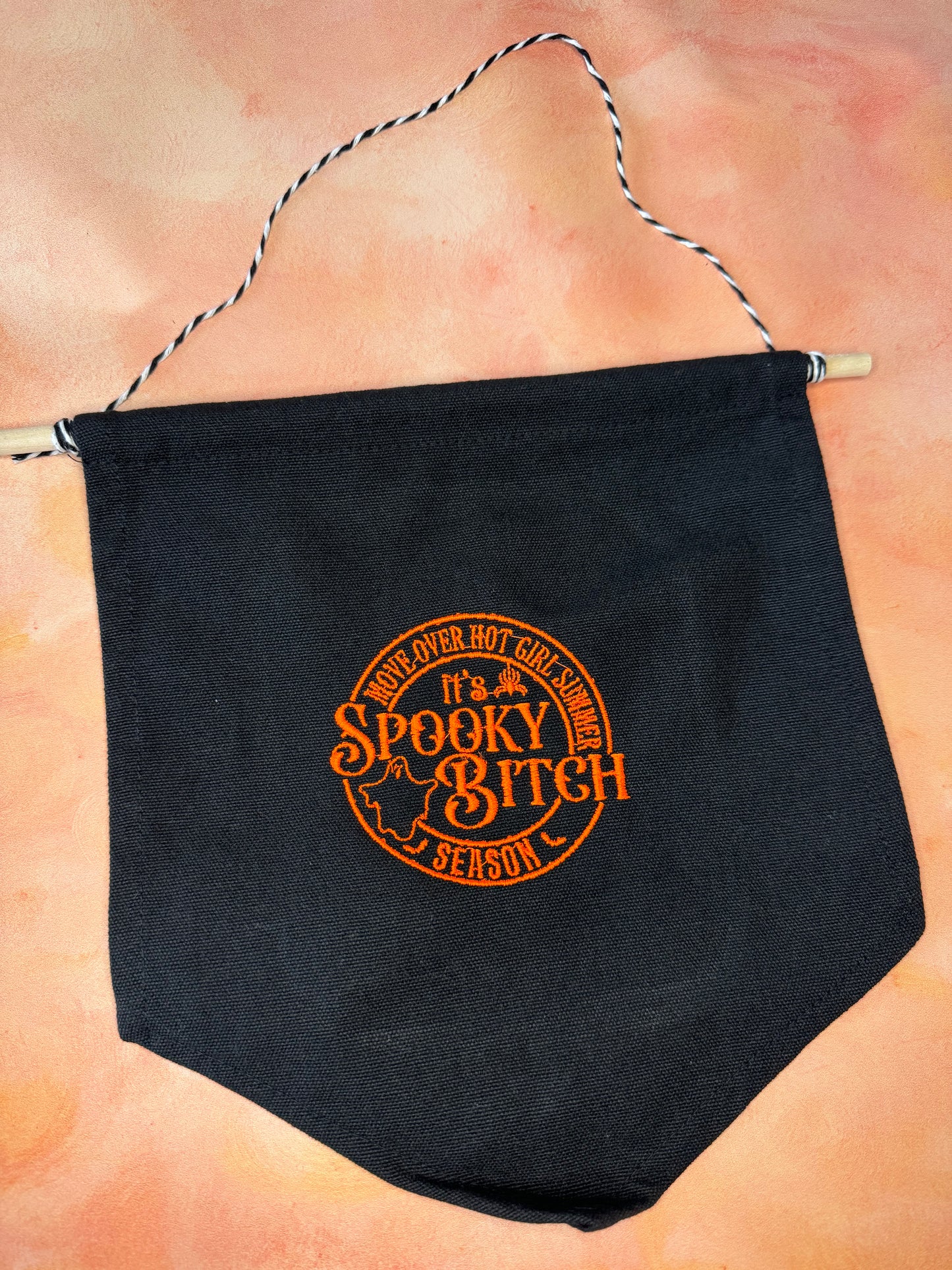 Spooky Bitch Season, Hanging Banner