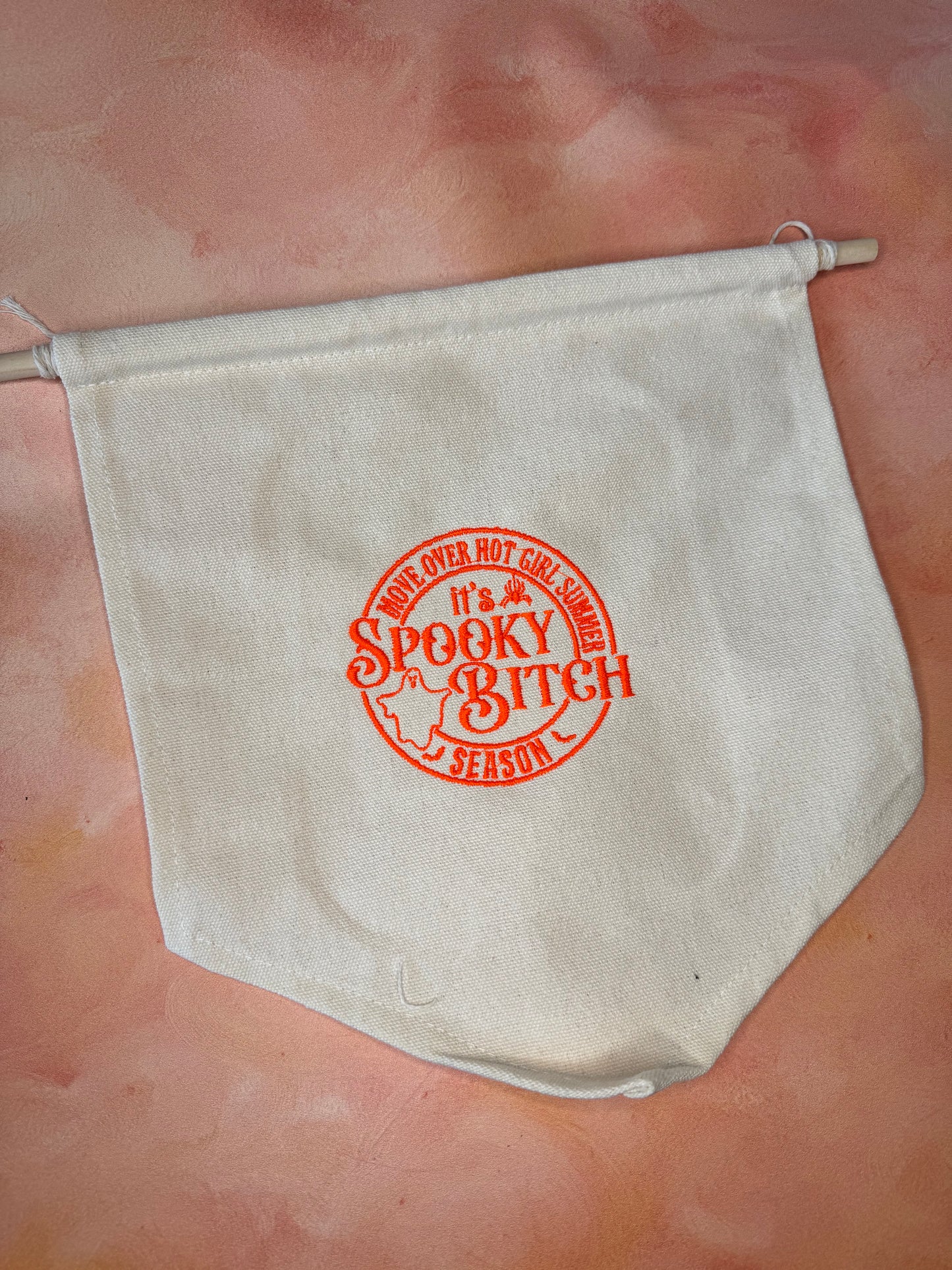 Spooky Bitch Season, Hanging Banner