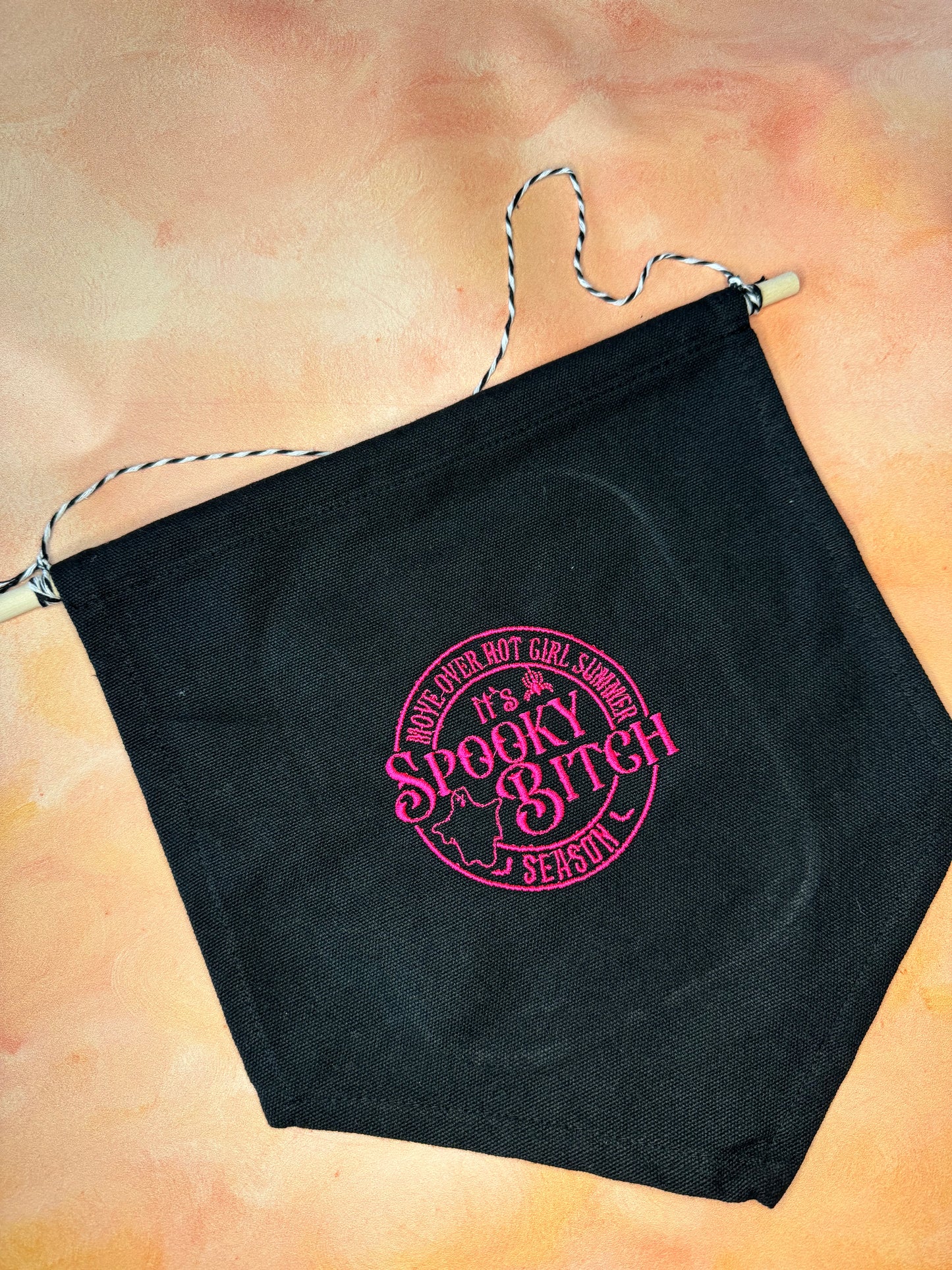 Spooky Bitch Season, Hanging Banner