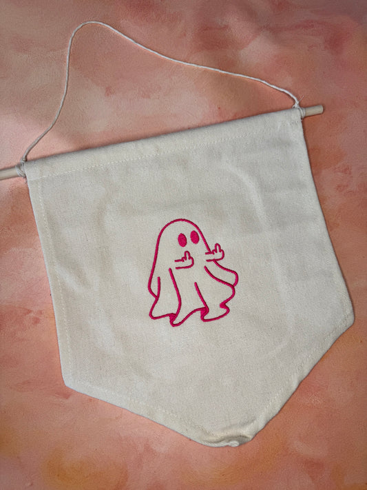 SALE: EFF YOU Ghostie , Hanging Banner