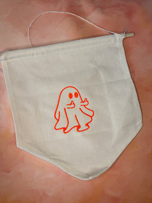 SALE: EFF YOU Ghostie , Hanging Banner