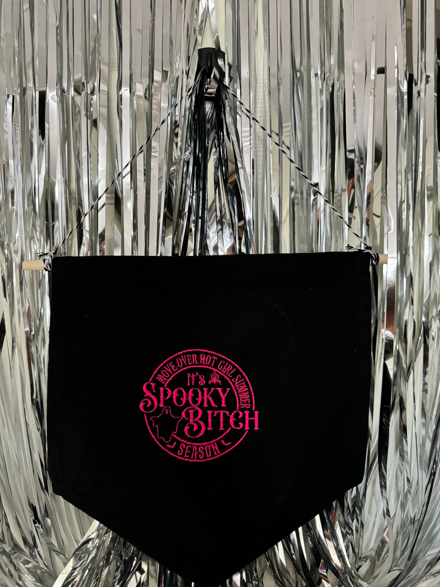 Spooky Bitch Season, Hanging Banner