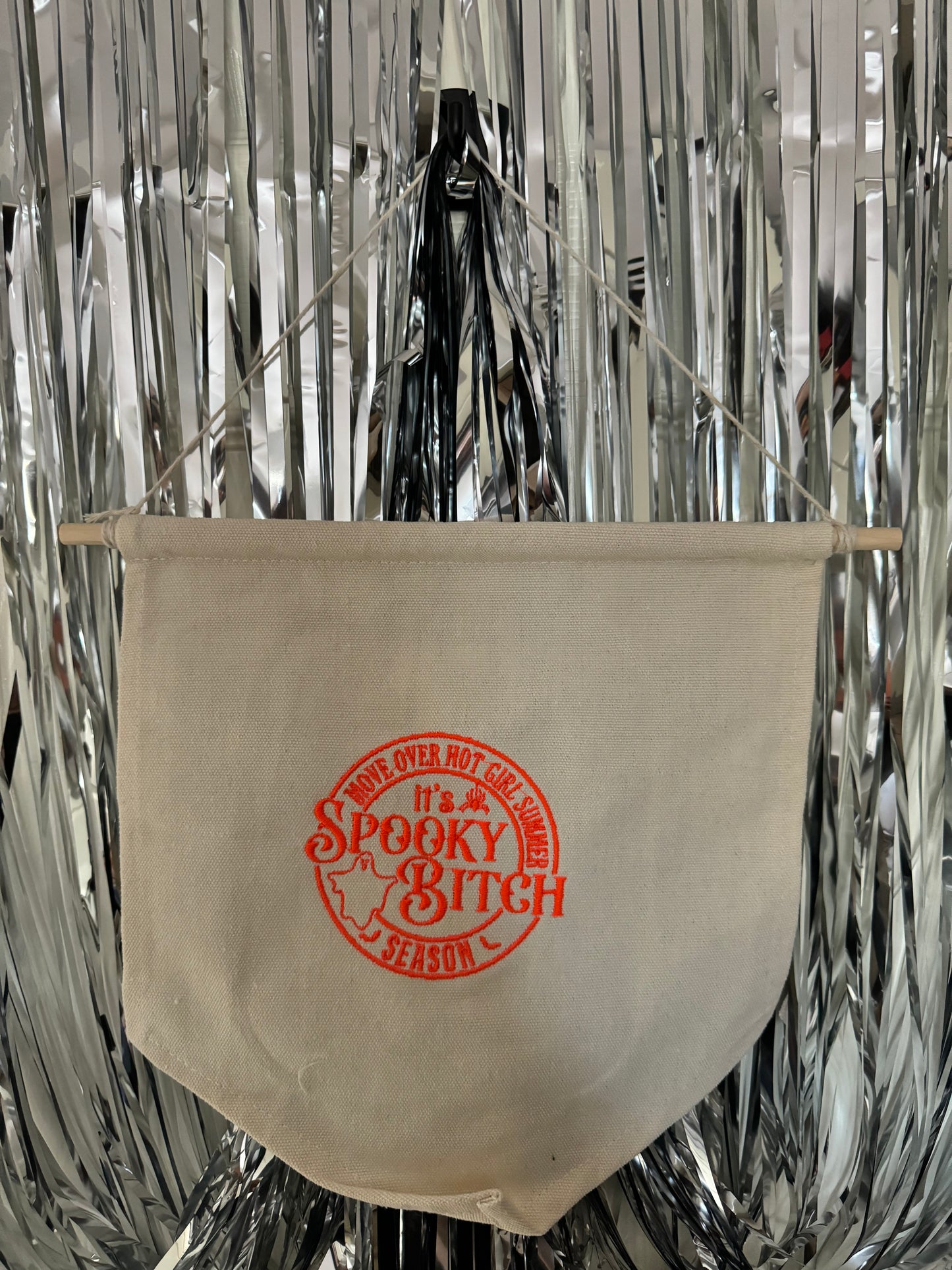 Spooky Bitch Season, Hanging Banner