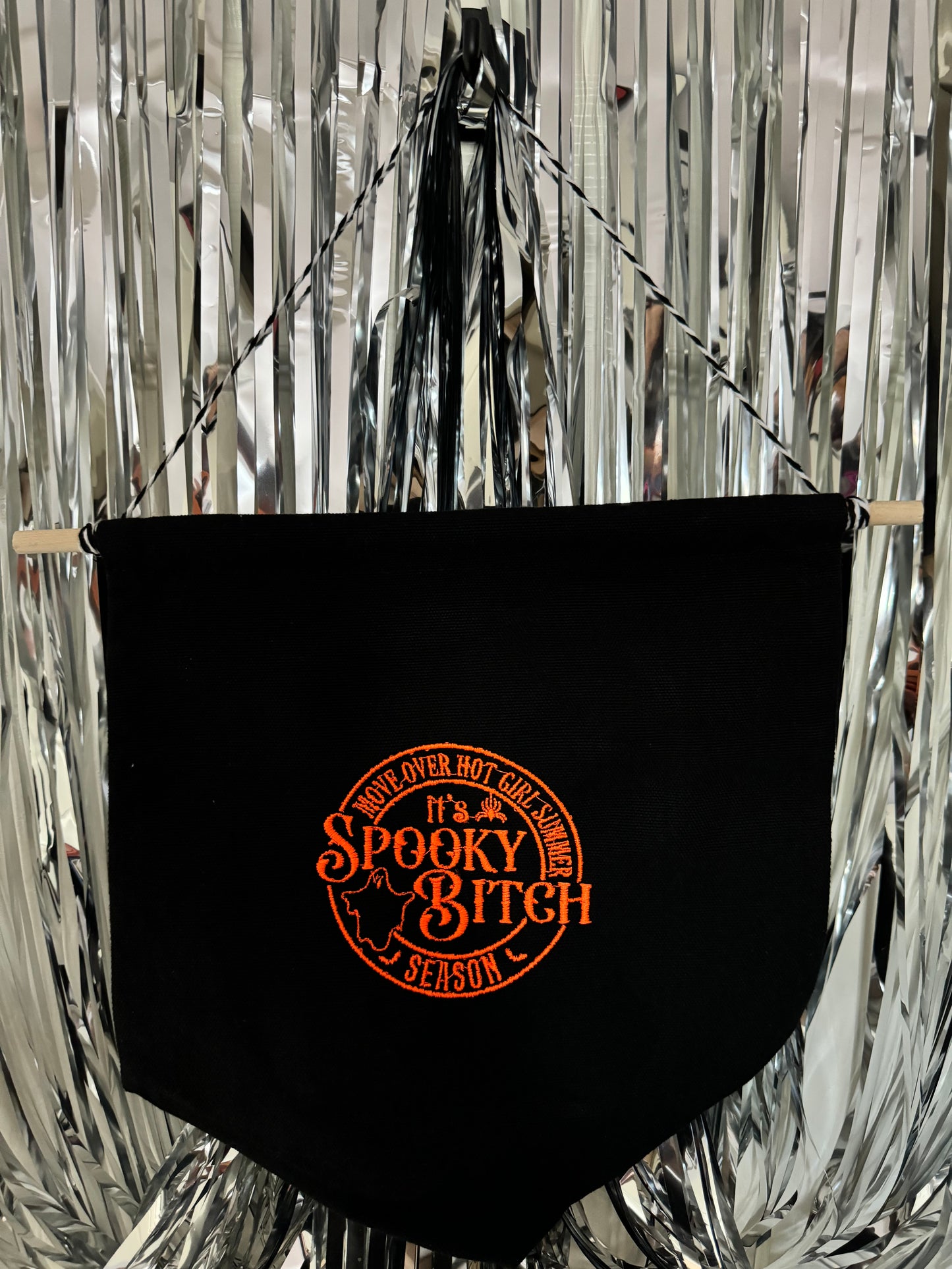 Spooky Bitch Season, Hanging Banner