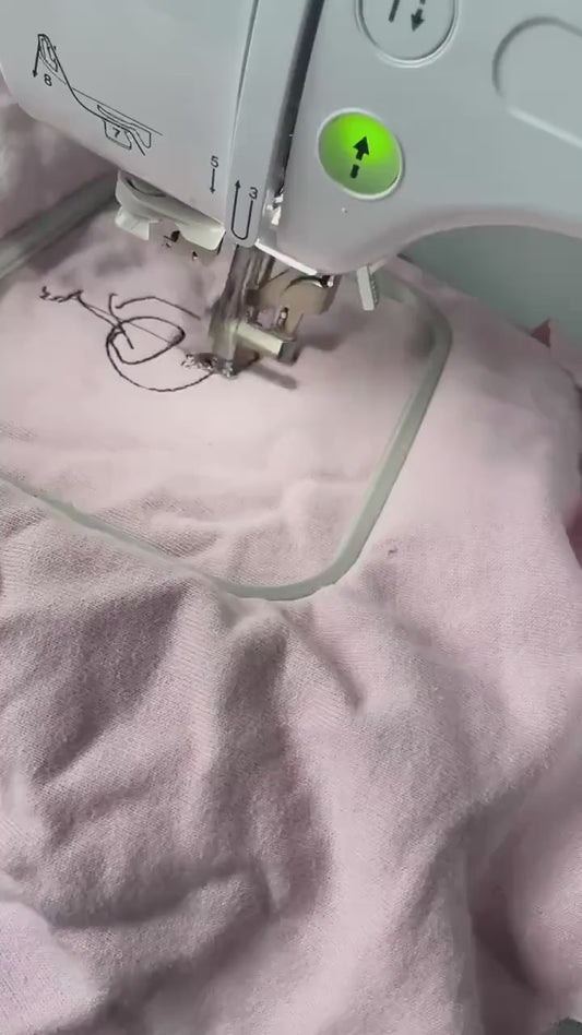 Kid Drawing Embroidered Portrait From Photo Sweatshirt, Custom Children’s Drawing Embroidery Handwriting, Memorial Gift For Father’s Day