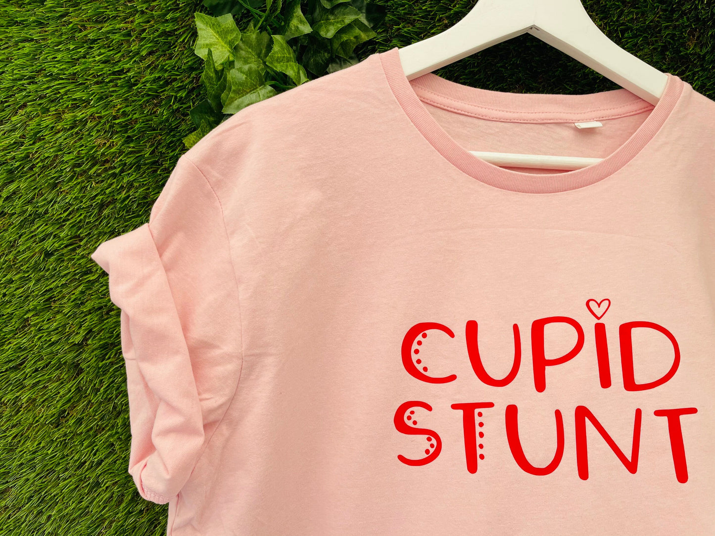 Cupid Stunt | Subtle Sweary Slogan T-shirt | Organic Tee