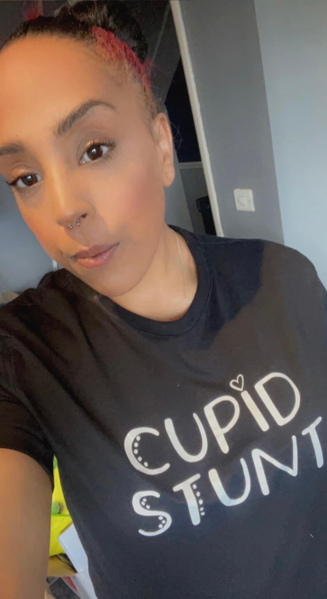 Cupid Stunt | Subtle Sweary Slogan T-shirt | Organic Tee