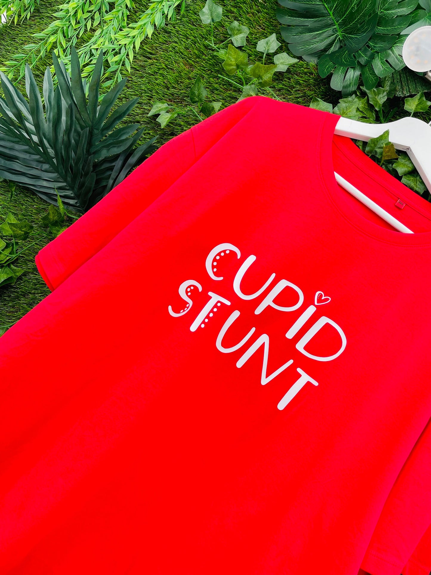 Cupid Stunt | Subtle Sweary Slogan T-shirt | Organic Tee