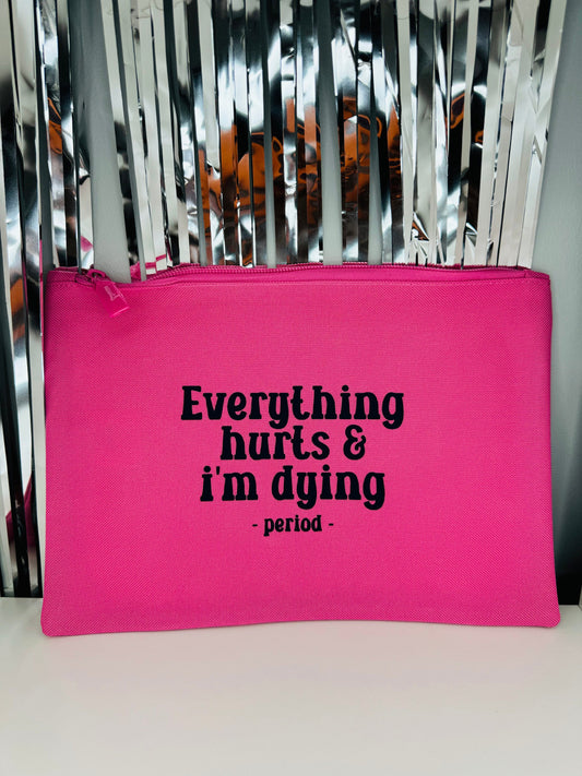 Period Pouch For Menstrual Cycle Essentials