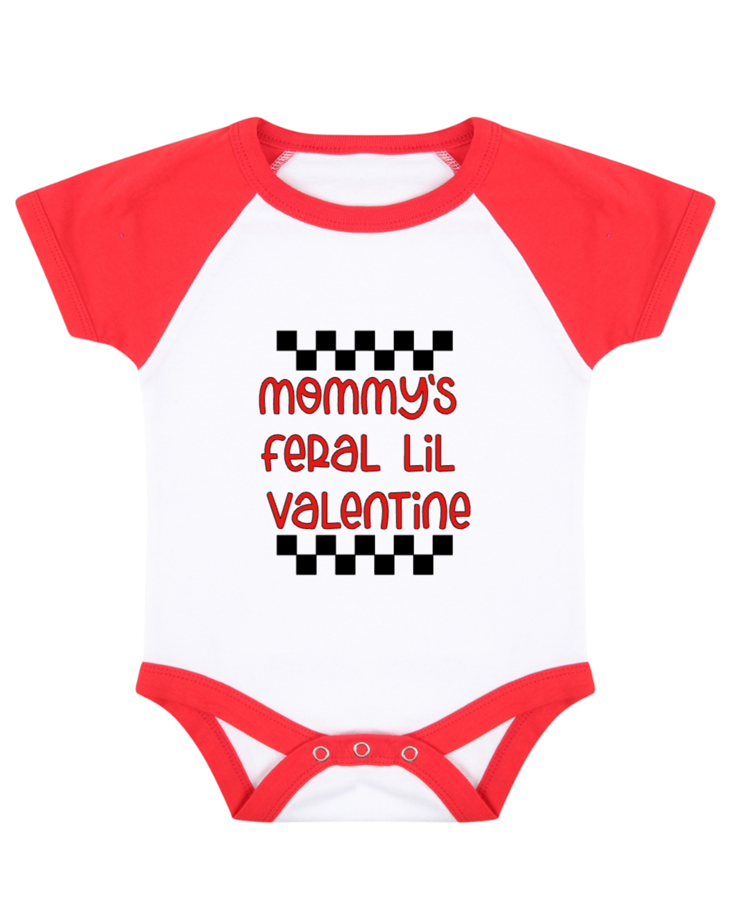 Mommy’s Feral Lil Valentine Babygrow