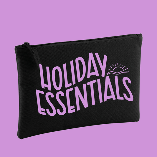 Holiday Essentials Zip Pouch