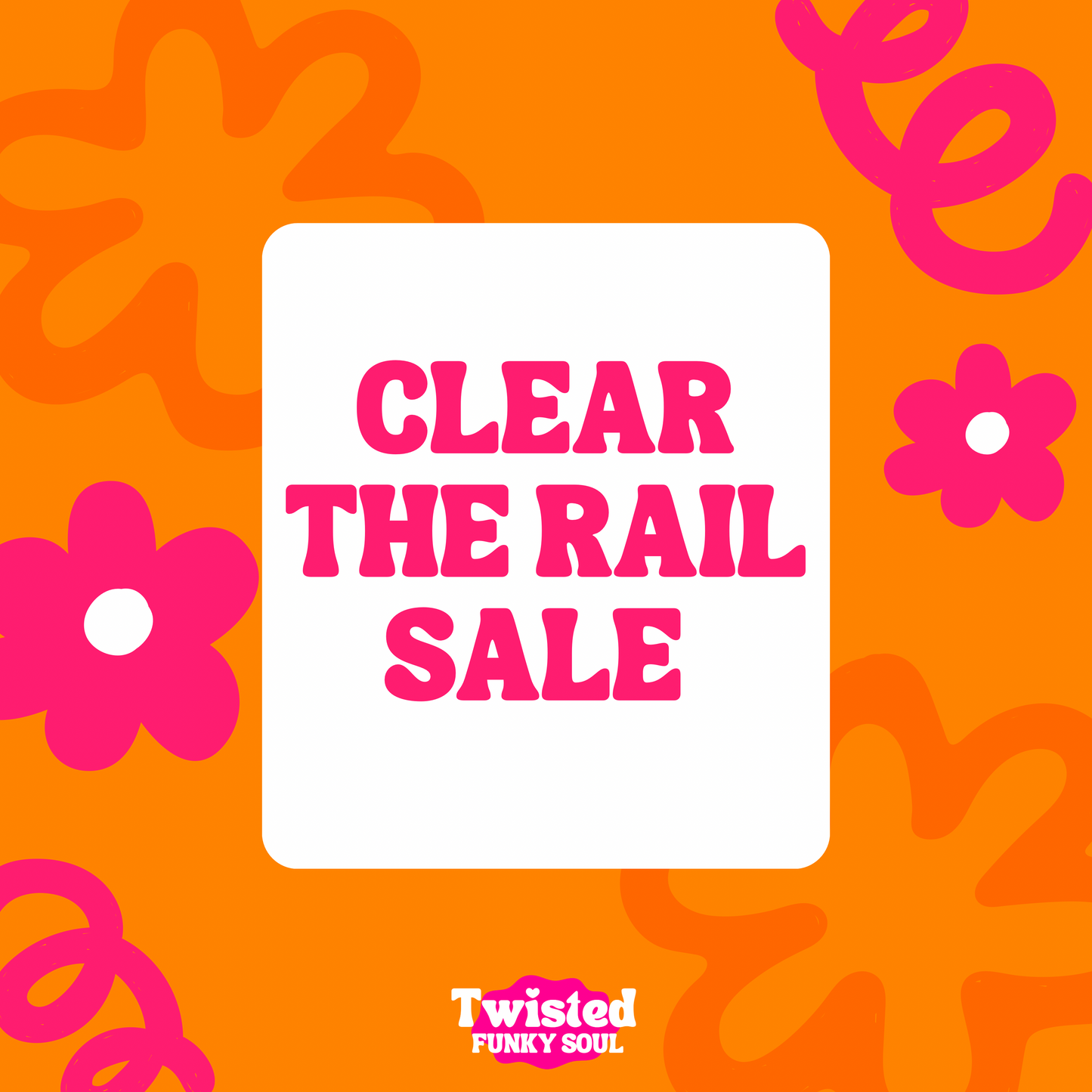 Clear the rail sale