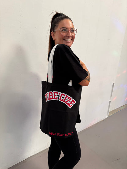 Vibe'Cize : Move. Slay. Repeat. Tote Bag - Limited Edition
