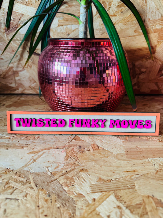 Custom 3D Laser-Cut Wooden Sign – Personalised Layered Typography | Painted or Natural Finish