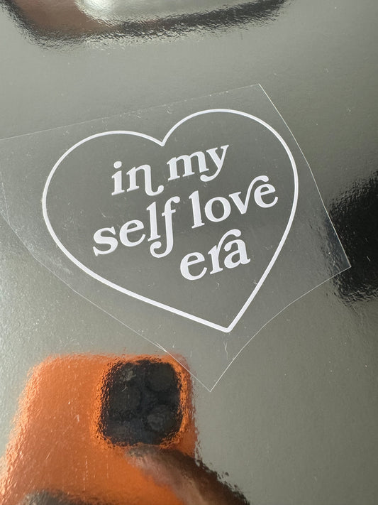 In My Self Love Era Vinyl Decal
