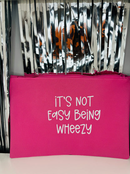 It's Not Easy Being Wheezy, Asthma Essentials  Pouch