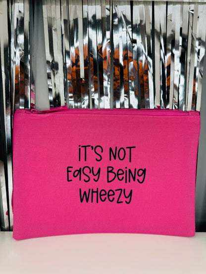 It's Not Easy Being Wheezy, Asthma Essentials  Pouch