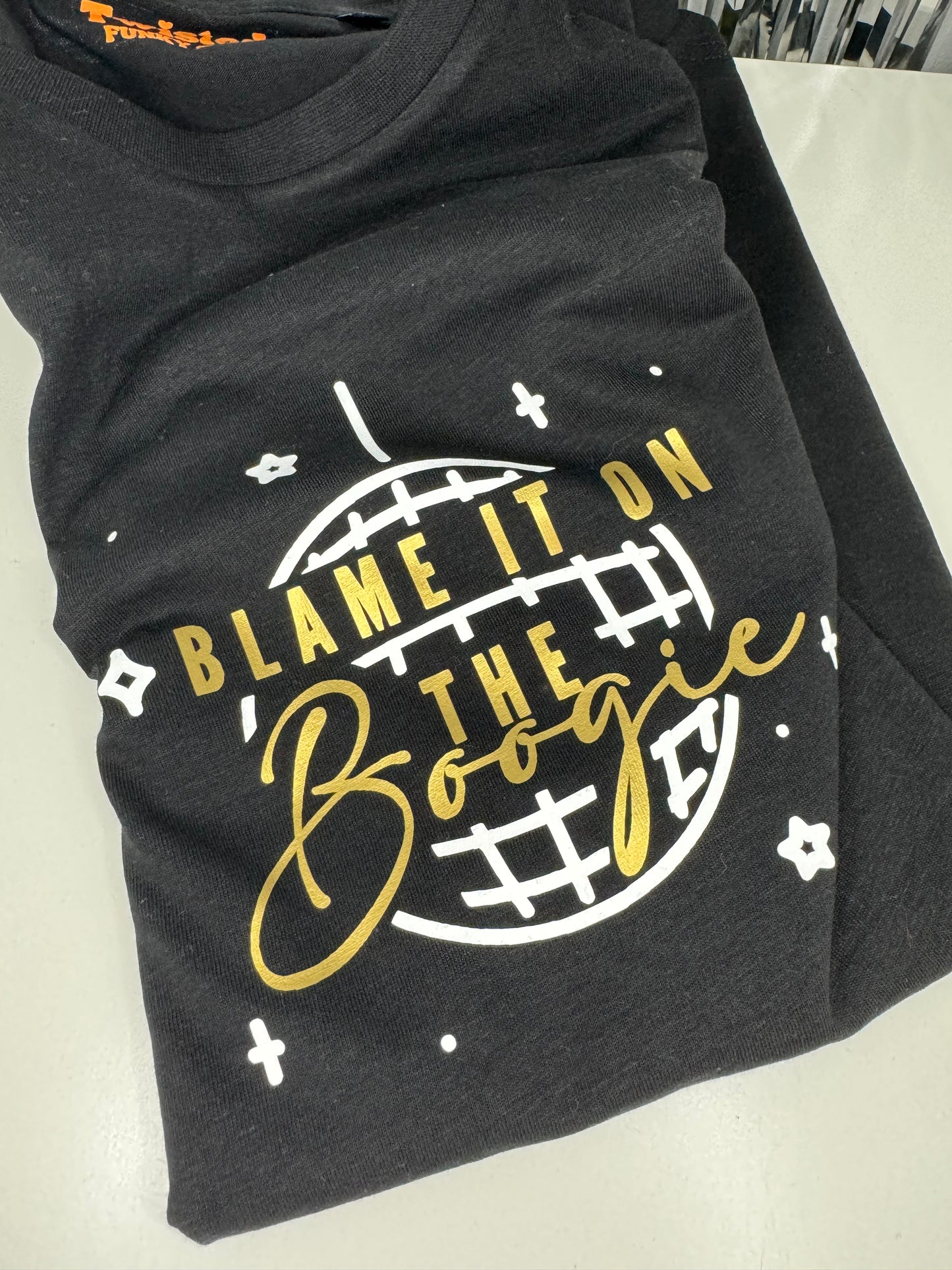 Blame It On The Boogie  Slogan T-shirt