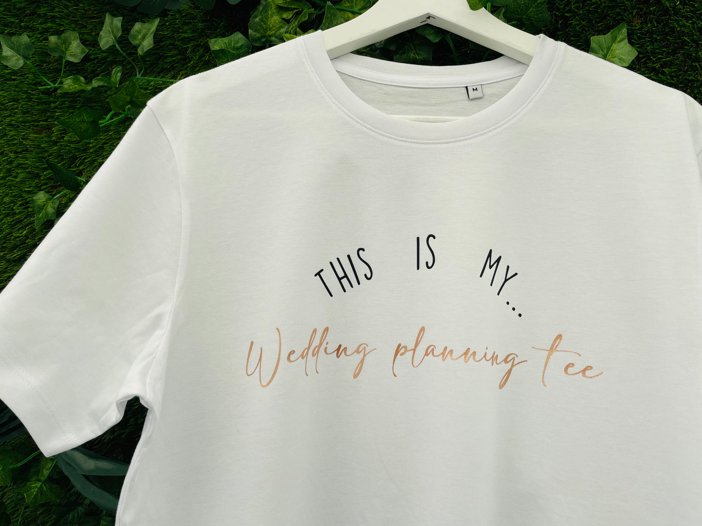 Wedding Planning Slogan T-shirt