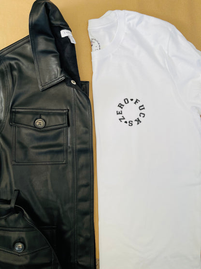 Zero Fucks : Sweary Slogan T-shirt