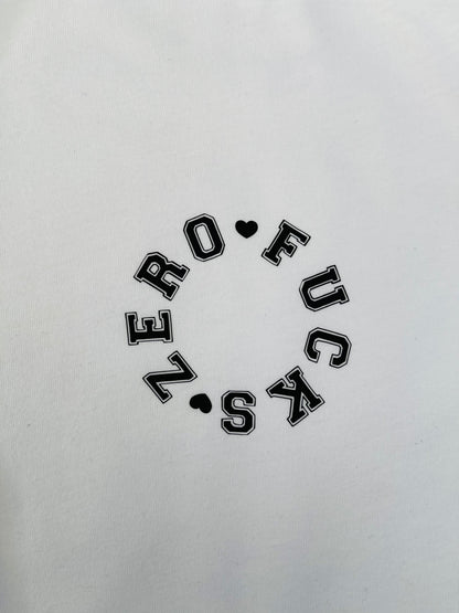 Zero Fucks : Sweary Slogan T-shirt