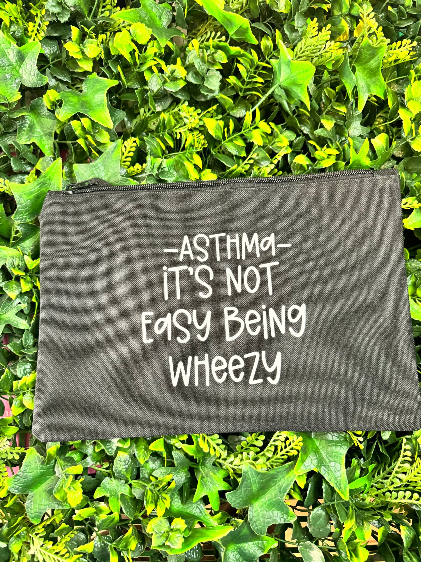 It's Not Easy Being Wheezy, Asthma Essentials  Pouch