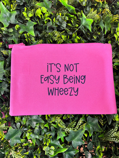 It's Not Easy Being Wheezy, Asthma Essentials  Pouch