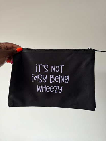 It's Not Easy Being Wheezy, Asthma Essentials  Pouch