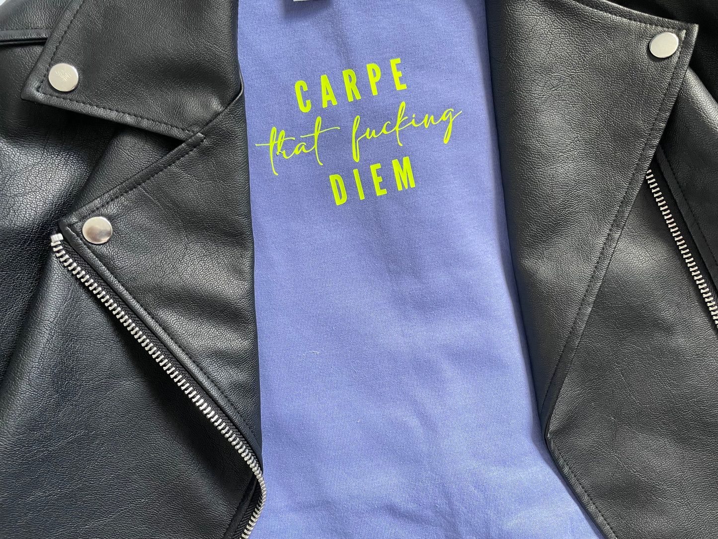 Carpe That Fucking Diem : Sweary Slogan T-shirt