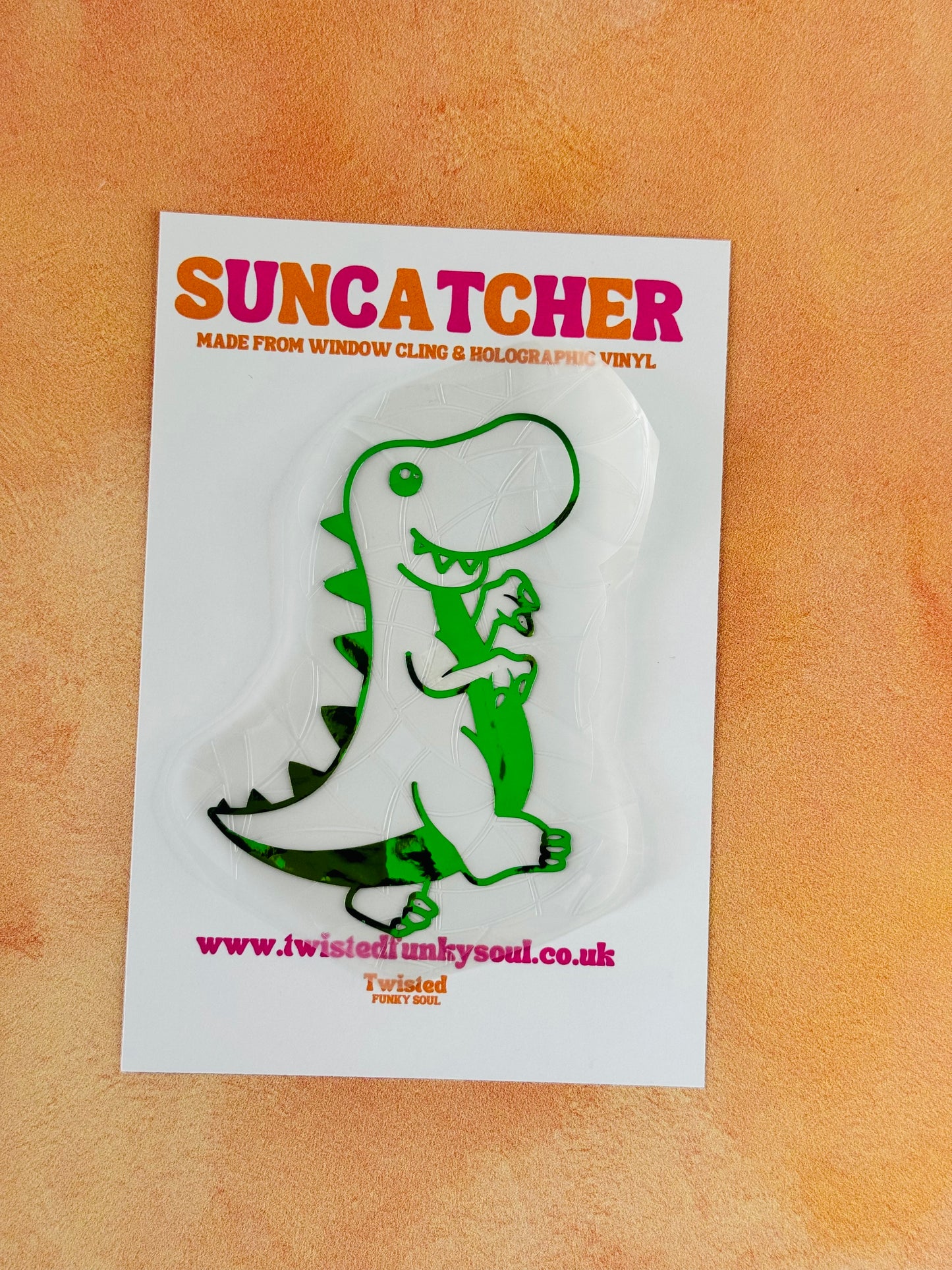 Dinosaur Rainbow Suncatcher